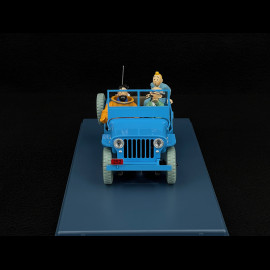 Tintin The Blue Jeep - Destination Moon - Blue 1/24 29904