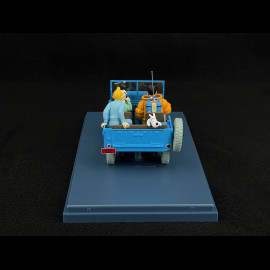 Tim Und Struppi Der Blaue Jeep – Reiseziel Mond – Blau 1/24 29904