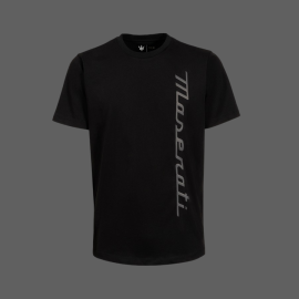 Maserati T-Shirt Gummi Schwarz MA241M001 - Herren