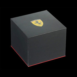 Ferrari Watch Pilota Evo Chronograph Black Leather Strap FE-083-0823