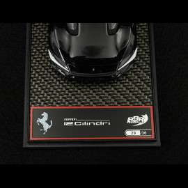 Ferrari 12Cilindri Coupe 2024 Nero Purosangue 1/43 BBR Models BBRC299G