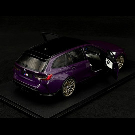 BMW M3 G81 Touring Performance 2024 Twilight Purple Pear 1/18 Solido S1813701