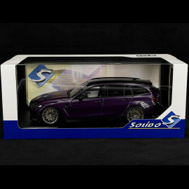 BMW M3 G81 Touring Performance 2024 Twilight Purple Pear 1/18 Solido S1813701