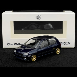 Renault Clio Williams 1993 Sport Blau 1/43 Norev Jet-Car 517522