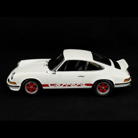 Porsche 911 Carrera RS 2.7 1973 Weiß / Rot gestreift 1/12 Norev 127514