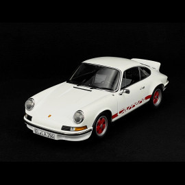 Porsche 911 Carrera RS 2.7 1973 Weiß / Rot gestreift 1/12 Norev 127514