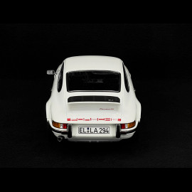 Porsche 911 Carrera RS 2.7 1973 White / Red Stripes 1/12 Norev 127514