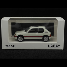 Peugeot 205 GTI 1986 Meije White 1/43 Norev Jet-Car 471738