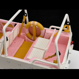 Citroën Méhari Eden Sorbet Hôtel Martinez 2023 White / Pink 1/18 Norev 181804