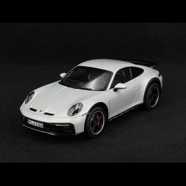 Porsche 911 Dakar Type 992 2023 Ice Grey Metallic 1/18 Norev 187242