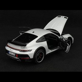 Porsche 911 Dakar Type 992 2023 Ice Grey Metallic 1/18 Norev 187242