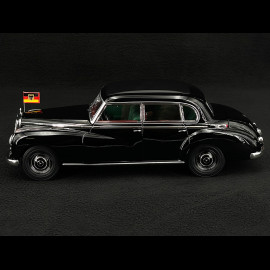 Mercedes-Benz 300B W186 Limousine Konrad Adenauer 1955 Schwarz 1/18 Norev 183707