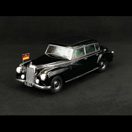 Mercedes-Benz 300B W186 Limousine Konrad Adenauer 1955 Black 1/18 Norev 183707