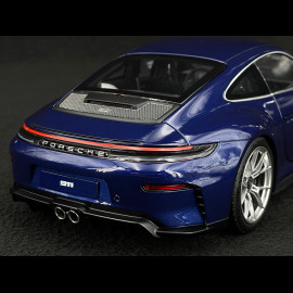 Porsche 911 GT3 Touring Type 992.2 2024 Gentian Blue 1/18 Norev WAP0215260TGT3