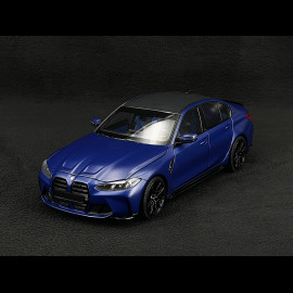 BMW M3 2024 Matt Blue Metallic 1/18 Minichamps 110020220