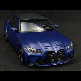 BMW M3 2024 Matt Blau Metallic 1/18 Minichamps 110020220