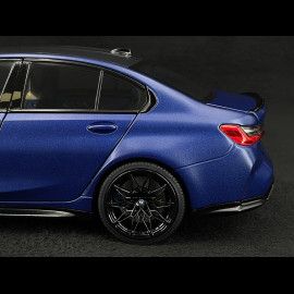BMW M3 2024 Matt Blue Metallic 1/18 Minichamps 110020220