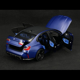 BMW M3 2024 Matt Blue Metallic 1/18 Minichamps 110020220