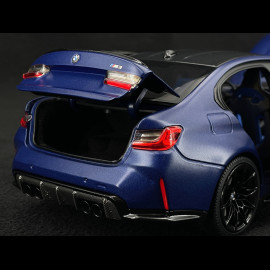 BMW M3 2024 Matt Blue Metallic 1/18 Minichamps 110020220