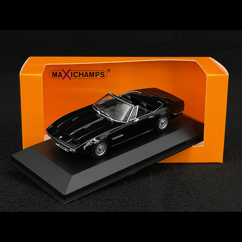 Maserati Ghibli Spyder 1969 Black 1/43 Minichamps 940123331