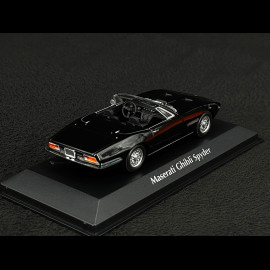Maserati Ghibli Spyder 1969 Black 1/43 Minichamps 940123331