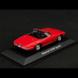 Maserati Ghibli Spyder 1969 Red 1/43 Minichamps 940123330