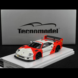 Ferrari F40 LM With Black Rims 1996 Red / White 1/43 Tecnomodel TM43-67D