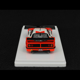 Ferrari F40 LM With Black Rims 1996 Red / White 1/43 Tecnomodel TM43-67D