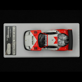 Ferrari F40 LM With Black Rims 1996 Red / White 1/43 Tecnomodel TM43-67D