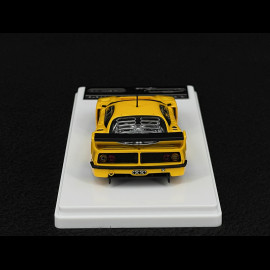 Ferrari F40 LM Presseversion Mit Silbernen Enkei-Felgen 1996 Modena Gelb 1/43 Tecnomodel TM43-67B