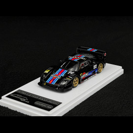 Ferrari F40 LM Press Version Martini With Gold Rims 1996 Black 1/43 Tecnomodel TM43-67F