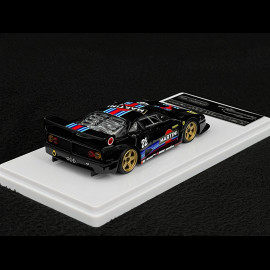 Ferrari F40 LM Press Version Martini With Gold Rims 1996 Black 1/43 Tecnomodel TM43-67F