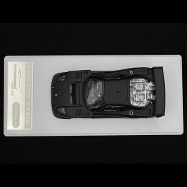 Ferrari F40 LM Presseversion Mit Silbernen Enkei-Felgen 1996 Mattschwarz 1/43 Tecnomodel TM43-67C