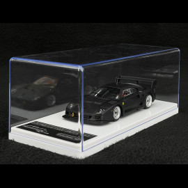 Ferrari F40 LM Press Version With Silver Enkei Rims 1996 Matte Black 1/43 Tecnomodel TM43-67C