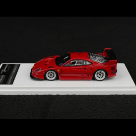 Ferrari F40 LM Press Version With Silver Enkei Rims 1996 Red 1/43 Tecnomodel TM43-67A