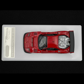 Ferrari F40 LM Press Version With Silver Enkei Rims 1996 Red 1/43 Tecnomodel TM43-67A