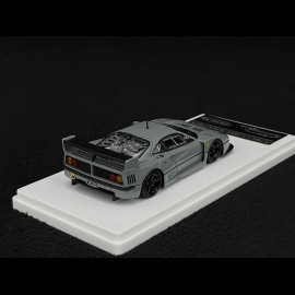 Ferrari F40 LM Press Version With Black Rims 1996 Grigio Medio 1/43 Tecnomodel TM43-67E