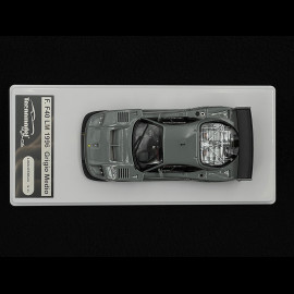 Ferrari F40 LM Presseversion Mit Schwarzen Felgen 1996 Grigio Medio 1/43 Tecnomodel TM43-67E