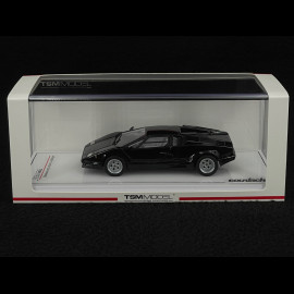 Lamborghini Countach 25th Anniversary 1988 Nero Black 1/43 TSM Models TSM430657