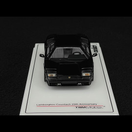 Lamborghini Countach 25-jähriges Jubiläum 1988 Schwarz Nero 1/43 TSM Models TSM430657