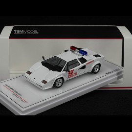 Lamborghini Countach Safety Car Monaco GP 1982 White 1/43 TSM Models TSM430702
