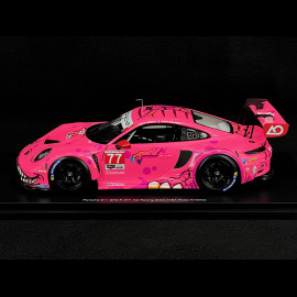 Porsche 911 GT3 R Type 992 n° 77 "Roxy" 4th IMSA Road America 2024 1/18 Top Speed TS0617