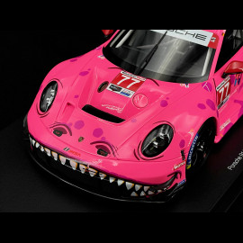 Porsche 911 GT3 R Type 992 n° 77 "Roxy" 4th IMSA Road America 2024 1/18 Top Speed TS0617
