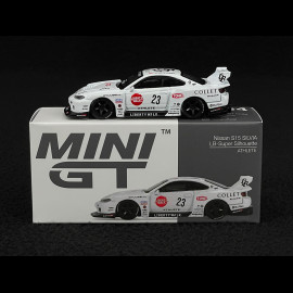 Nissan Silvia S15 LB-Super Silhouette Athlete 2024 Weiß 1/64 Mini GT MGT01054-R