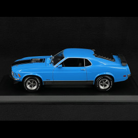 Ford Mustang Mach 1 1970 Blue 1/18 Maisto MAI31453BL