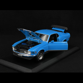 Ford Mustang Mach 1 1970 Blue 1/18 Maisto MAI31453BL