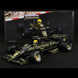 Ayrton Senna Lotus 97T n° 12 2nd Monaco GP 1985 F1 1/18 Werk83 W18056001
