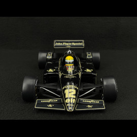 Ayrton Senna Lotus 97T n° 12 2. GP Monaco 1985 F1 1/18 Werk83 W18056001