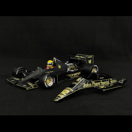 Ayrton Senna Lotus 97T n° 12 2nd Monaco GP 1985 F1 1/18 Werk83 W18056001