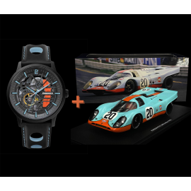 Duo Automatic Watch Exclusive RS Selection x Pierre Lannier + Porsche 917 K 24h Le Mans 1970 Gulf